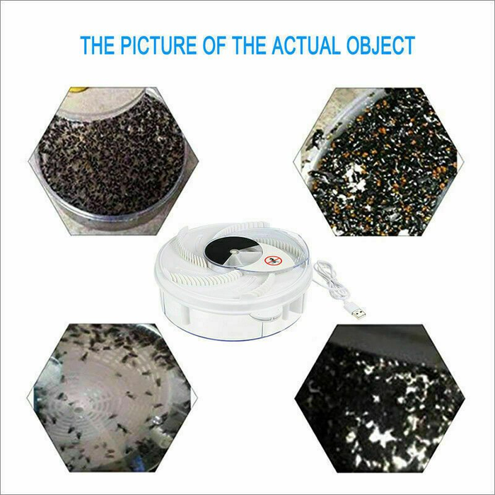 Fly Trap Electric Device with Trapping Food USB Cable Insect Killer