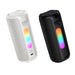 Hoco Bass+ RGB LED Bluetooth Speaker w FM Black - image 5