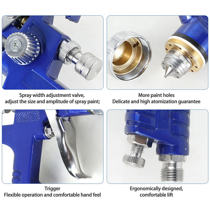 2PCS Paint Spray Gun Kit