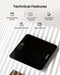 Renpho Digital Bathroom Scale Black - image 5