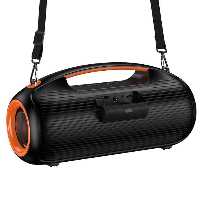 Hoco 600W Bluetooth Party Speaker with 2 Wireless Microphones, RGB Light, 6000mAh Battery, IPX5 Waterproof - image 5