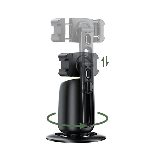 Acefast 360 AI Face Tracking Smartphone Mount with Auto-Tracking for Vlogging and Streaming - image 5
