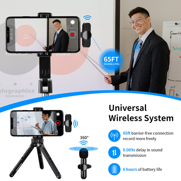 Wireless Microphone for iPhone