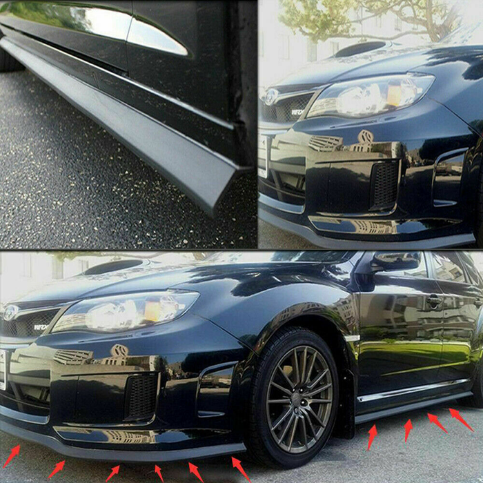 Car Front Bumper Lip Widen
