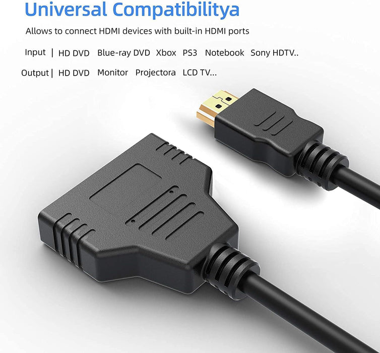 HDMI Splitter 1 in 2 Out