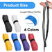 Set of handlebar tapes in various colors with product size information.