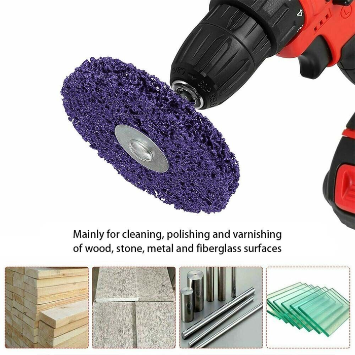 5PCS 100mm Angle Grinder Rust Removal