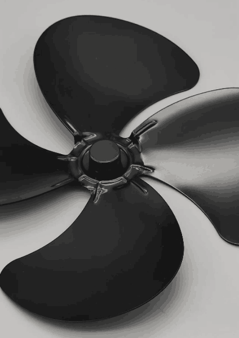Heat Powered Stove Fireplace Fan