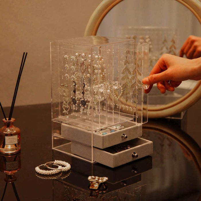 Acrylic Earring Holder and Jewelry Organizer
