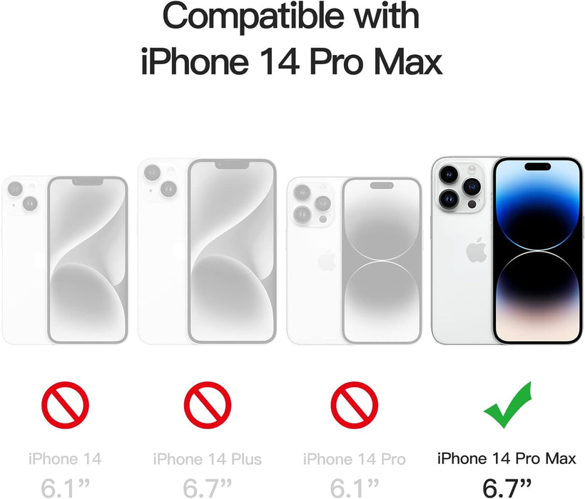 iPhone 14 Pro MAX Case Magsafe Clear