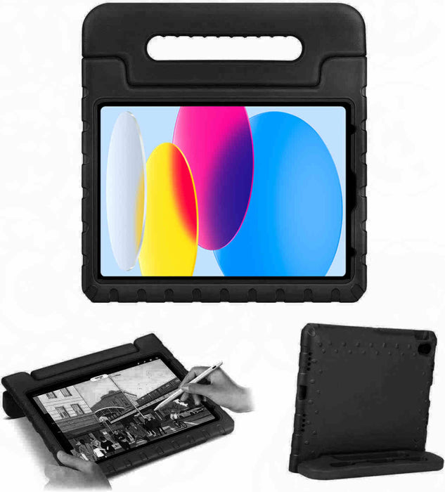 iPad 10.9" Case (10th Gen 2022), iPad 11 (A16, 2025) EVA Case Cover Kids School