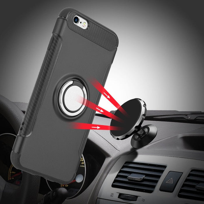iPhone 7 Plus/8 Plus Magnetic Kickstand Case Black