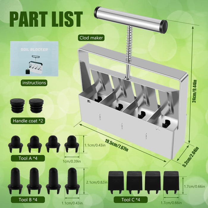 Manual Soil Blocker