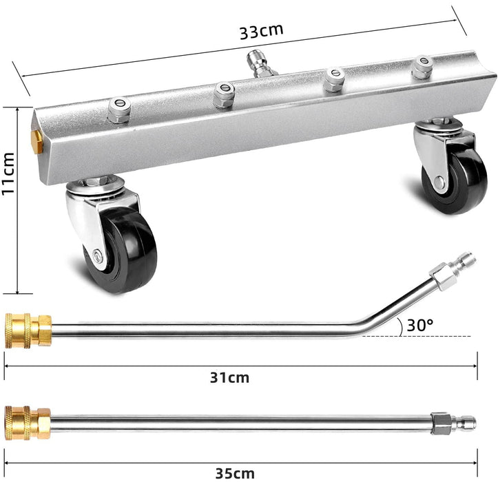 High Pressure Car Washer Undercarriage Cleaner