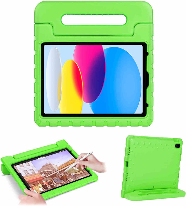 iPad 10.9" Case (10th Gen 2022), iPad 11 (A16 2025) EVA Kids School