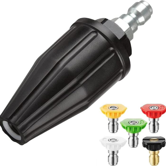 Turbo Nozzle with 5 Spray Tips