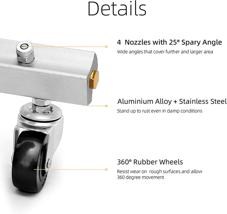 High Pressure Car Washer Undercarriage Cleaner