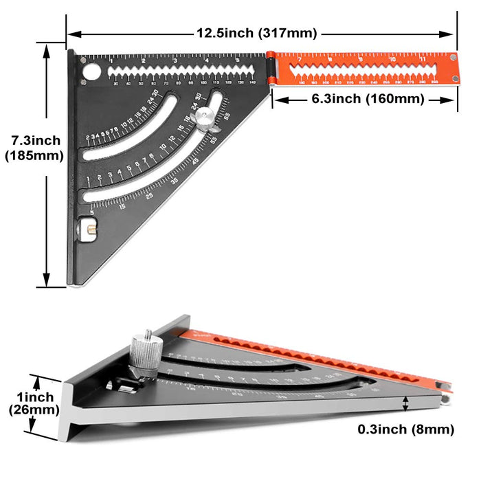 Folding Triangle Ruler