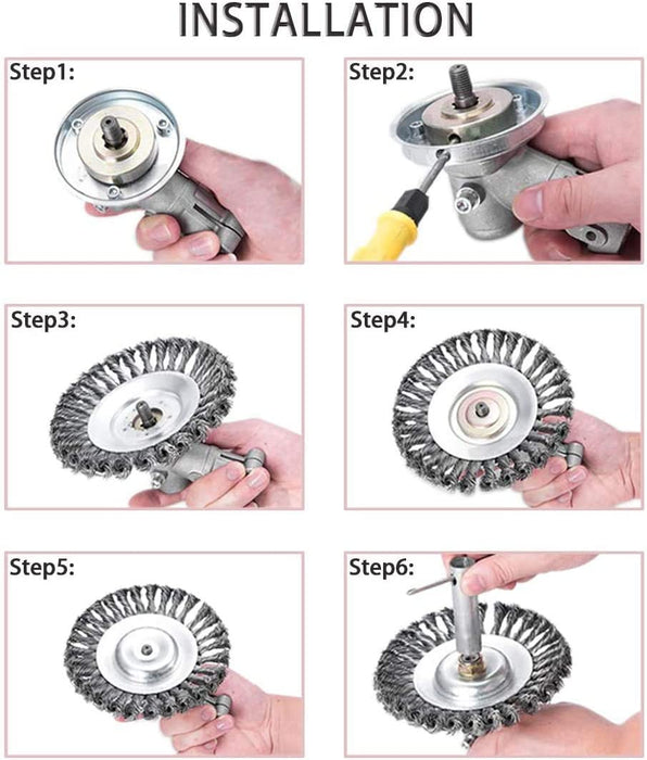 8" Weed Eater Brush Cutter Trimmer Head