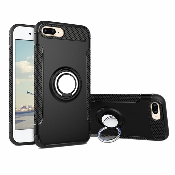 iPhone 7 Plus/8 Plus Magnetic Kickstand Case Black