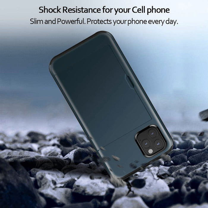 iPhone 11 Pro Max Case with Sliding Card Holder