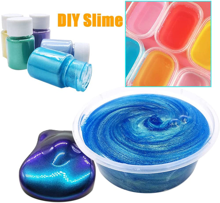 24pcs Pearl Pigment Powder