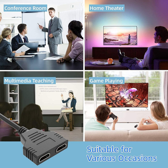 HDMI Splitter 1 in 2 Out
