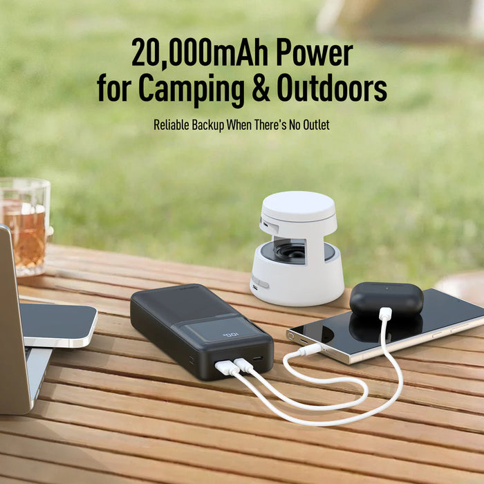 Titan PowerUp 20000mAh 22.5W PD QC Super Fast Powerbank Black - image 6