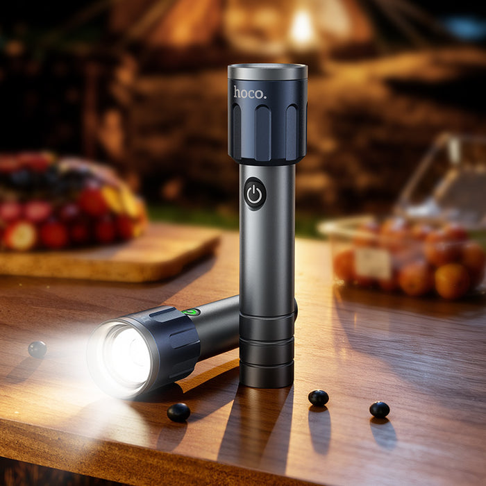 Hoco 1200-Lumen Rechargeable Outdoor LED Torch - image 6