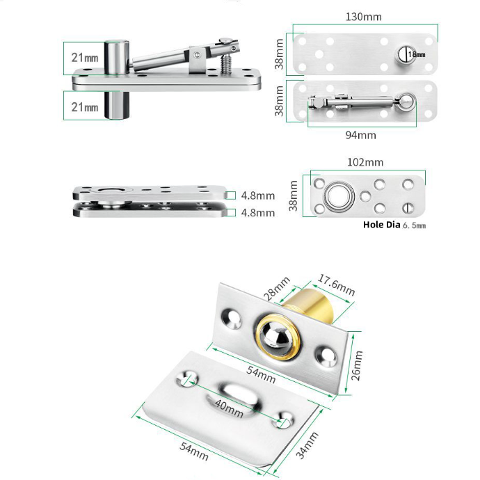 Hidden Door Hinge Heavy Duty Door Hinge Pivot Hinge