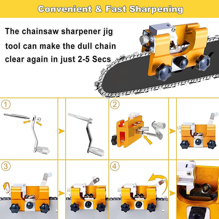 Chainsaw Sharpener Jigs Sharpening Tool