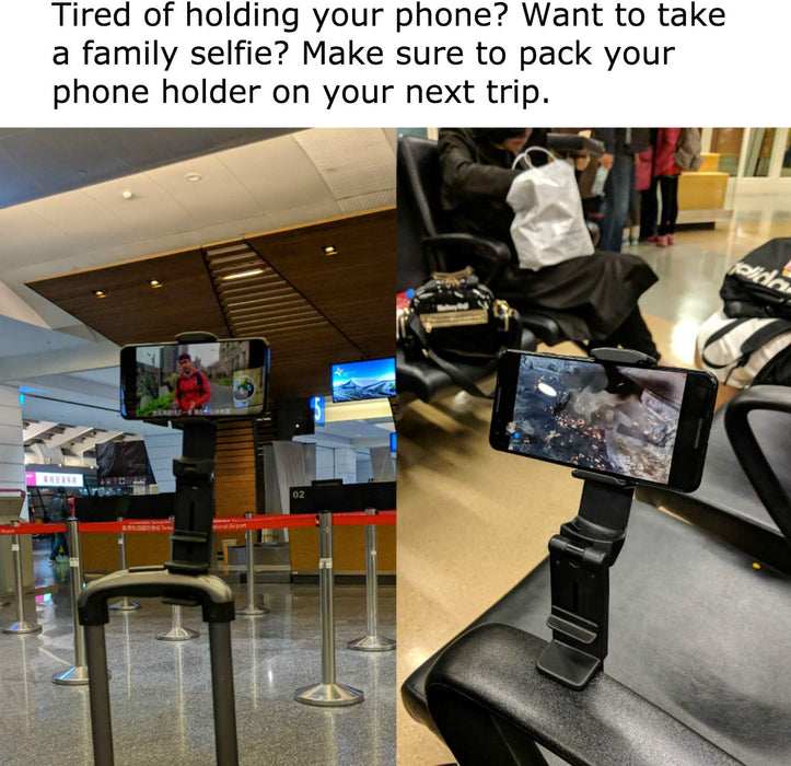 Travel Phone Holder Flight For iPhone Samsung