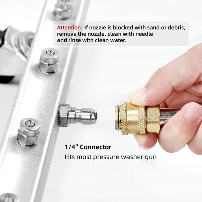 High Pressure Car Washer Undercarriage Cleaner