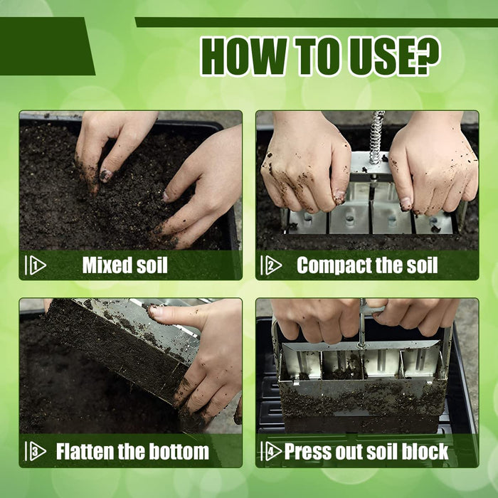 Manual Soil Blocker