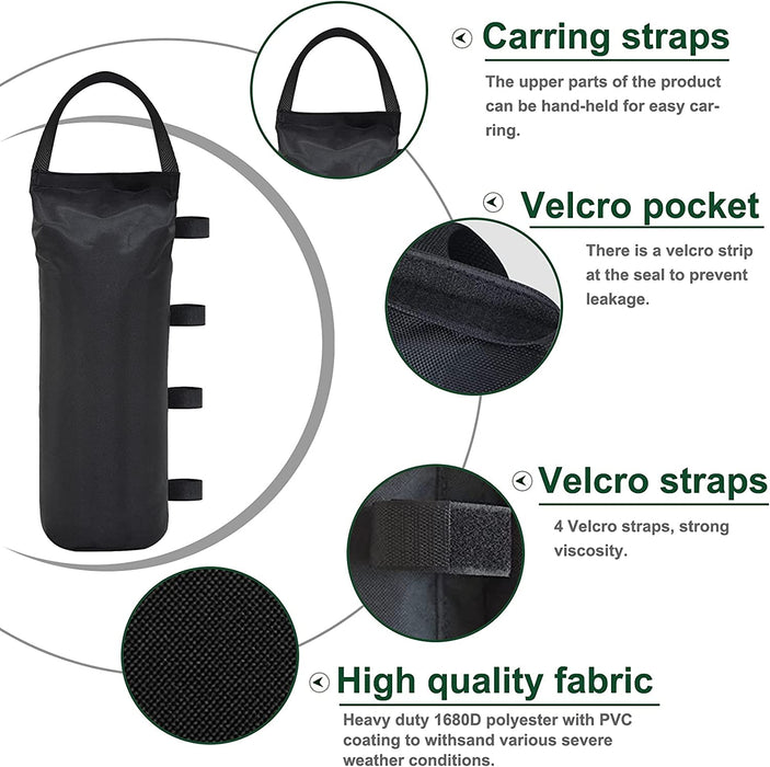 4PCS Gazebo Sand Bags Gazebo Weights