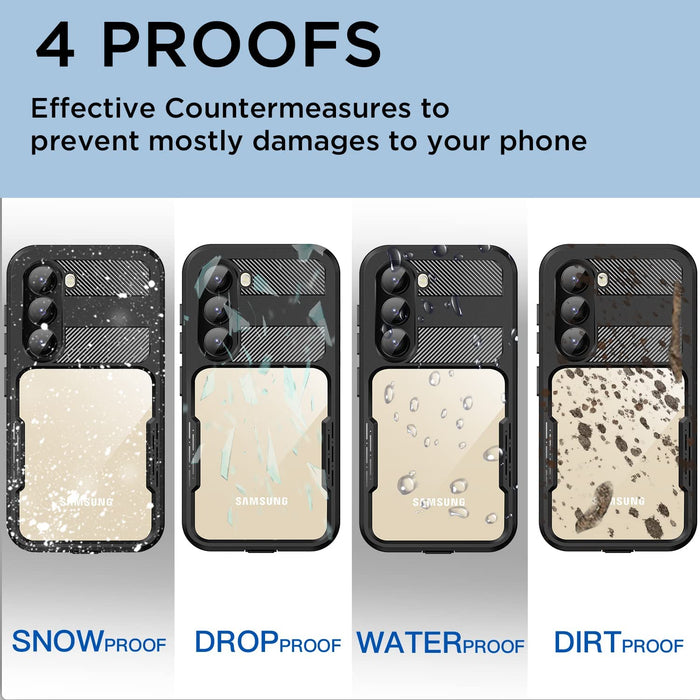 Samsung S23 Plus Waterproof Case RedPepper