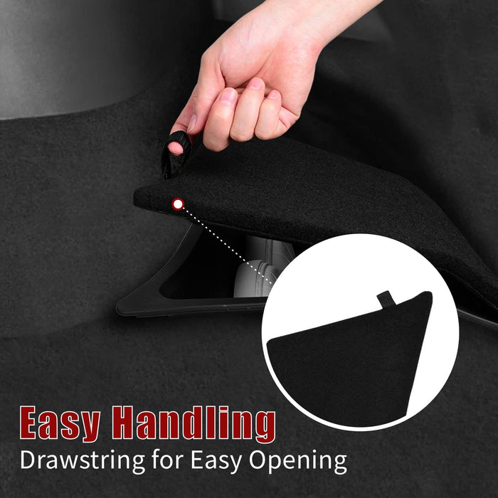 Tesla Model Y Rear Trunk Organizer Storage Boxes with Lids