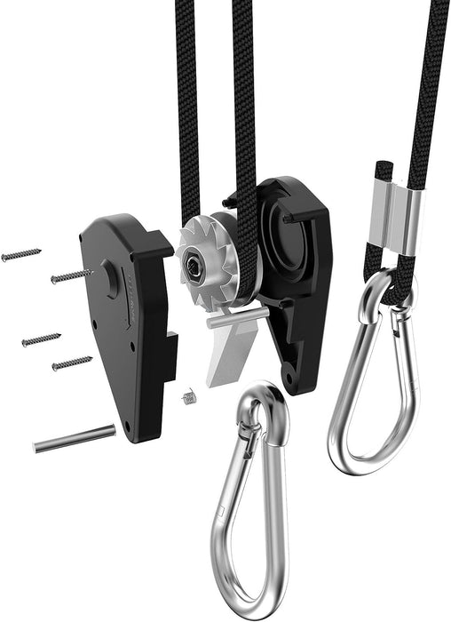 2PCS Adjustable Heavy Duty Rope for Growing Light