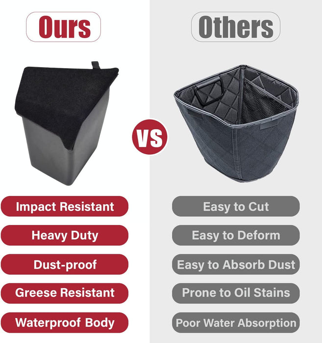 Tesla Model Y Rear Trunk Organizer Storage Boxes with Lids