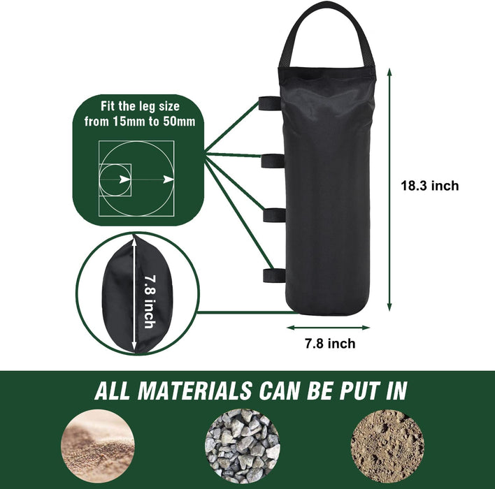 4PCS Gazebo Sand Bags Gazebo Weights