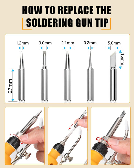 Soldering Welding Welder Iron for Dewalt 18V Battery
