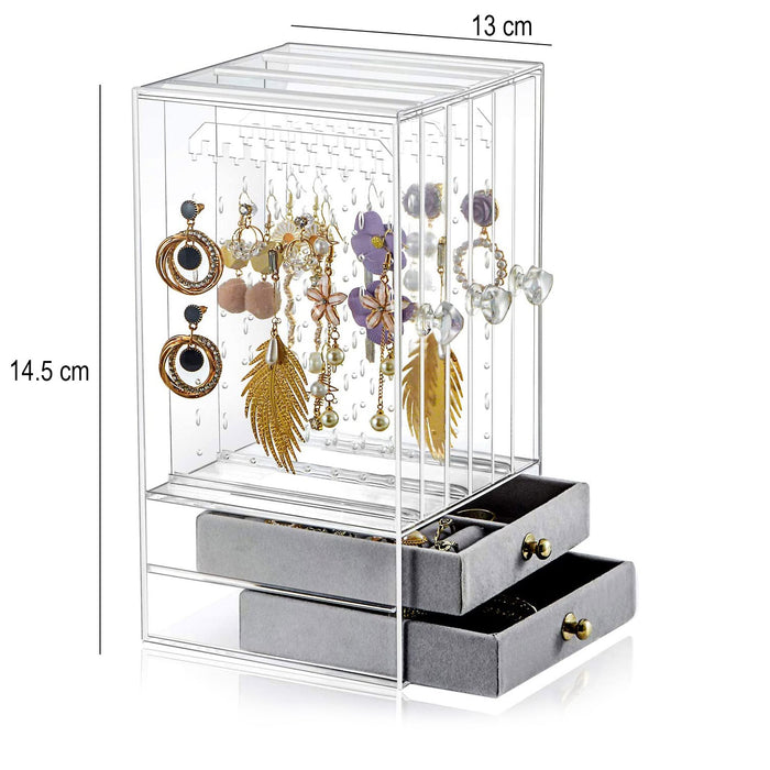 Acrylic Earring Holder and Jewelry Organizer