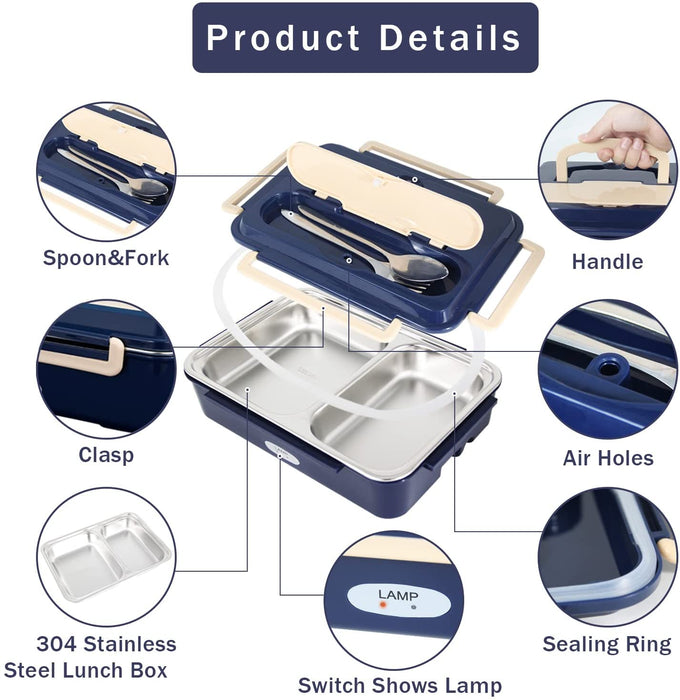 Electric Heated Lunch Box
