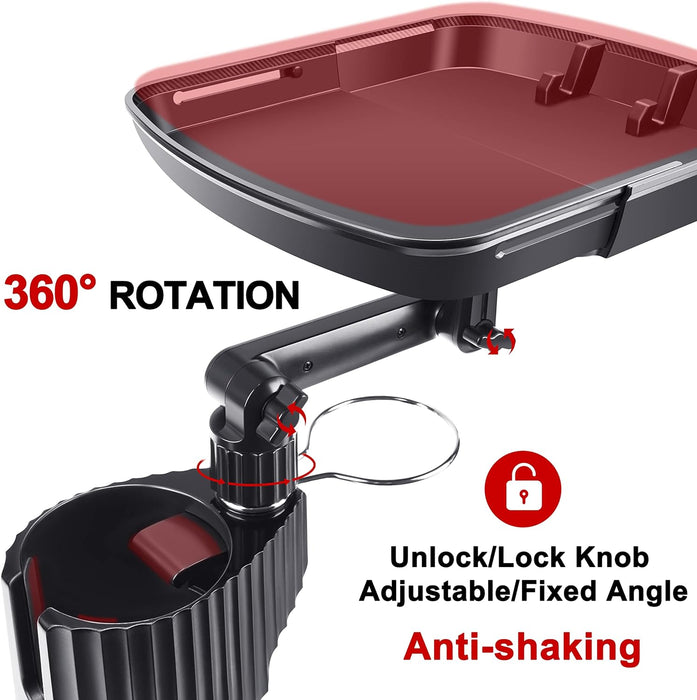 Car Cup Holder Tray Food Table