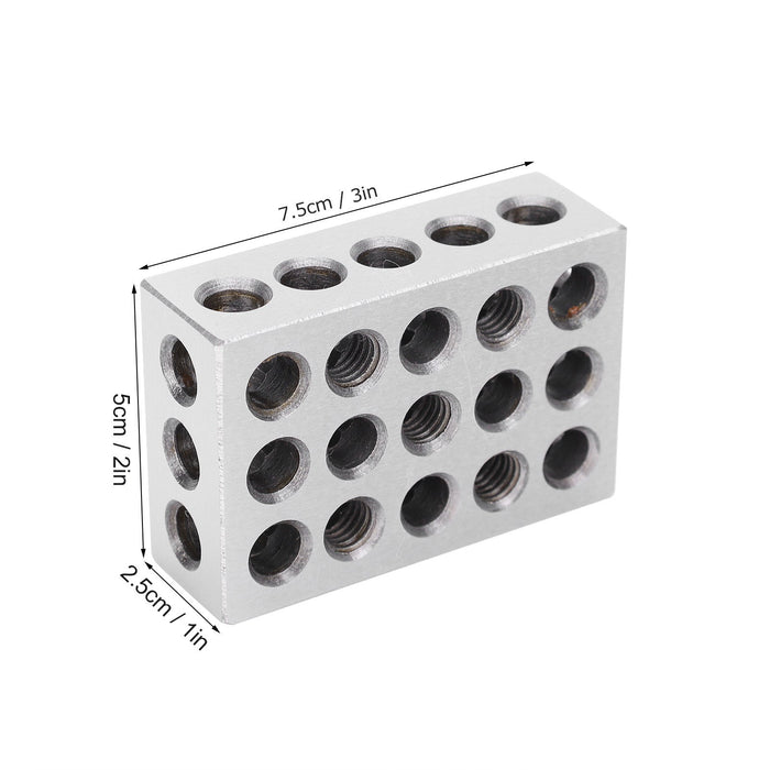 23 Holes 1-2-3 Blocks Machinist Metalworking Woodworking