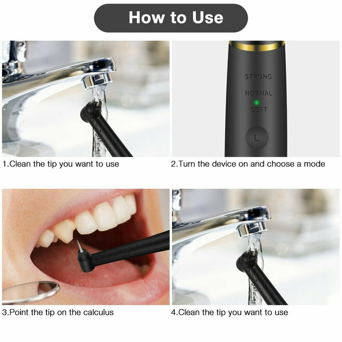 Electric Dental Calculus Remover Tooth Cleaner