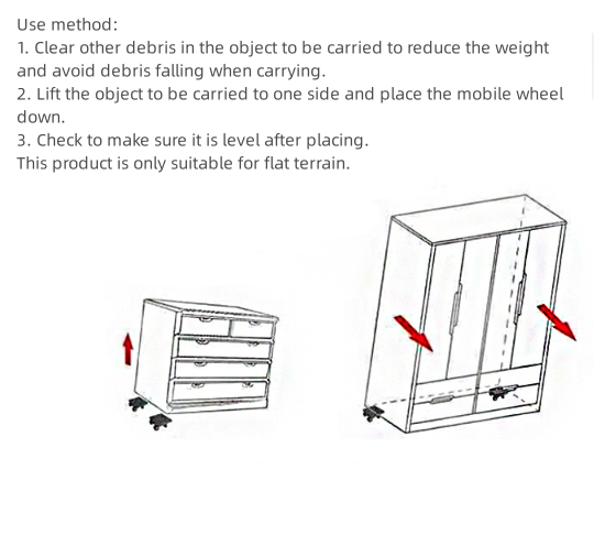 Furniture Mover with Wheels