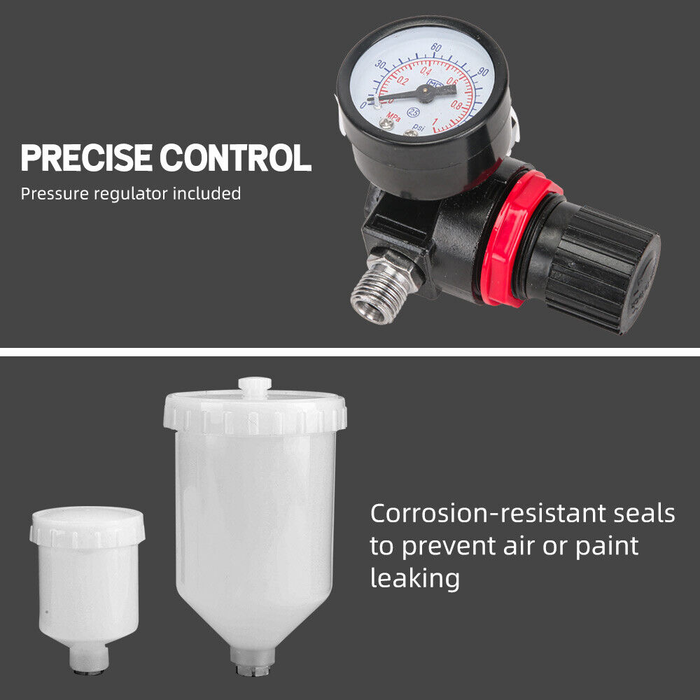 2PCS Paint Spray Gun Kit
