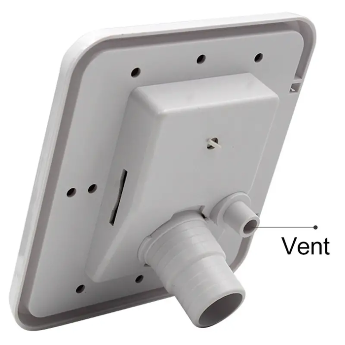 RV Gravity Water Inlet Hatch White Caravan Accessories Parts