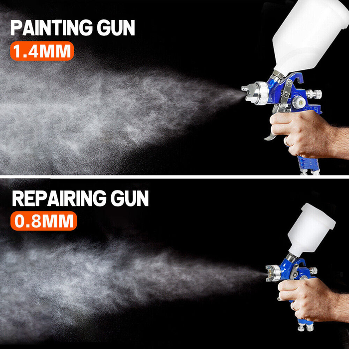 2PCS Paint Spray Gun Kit